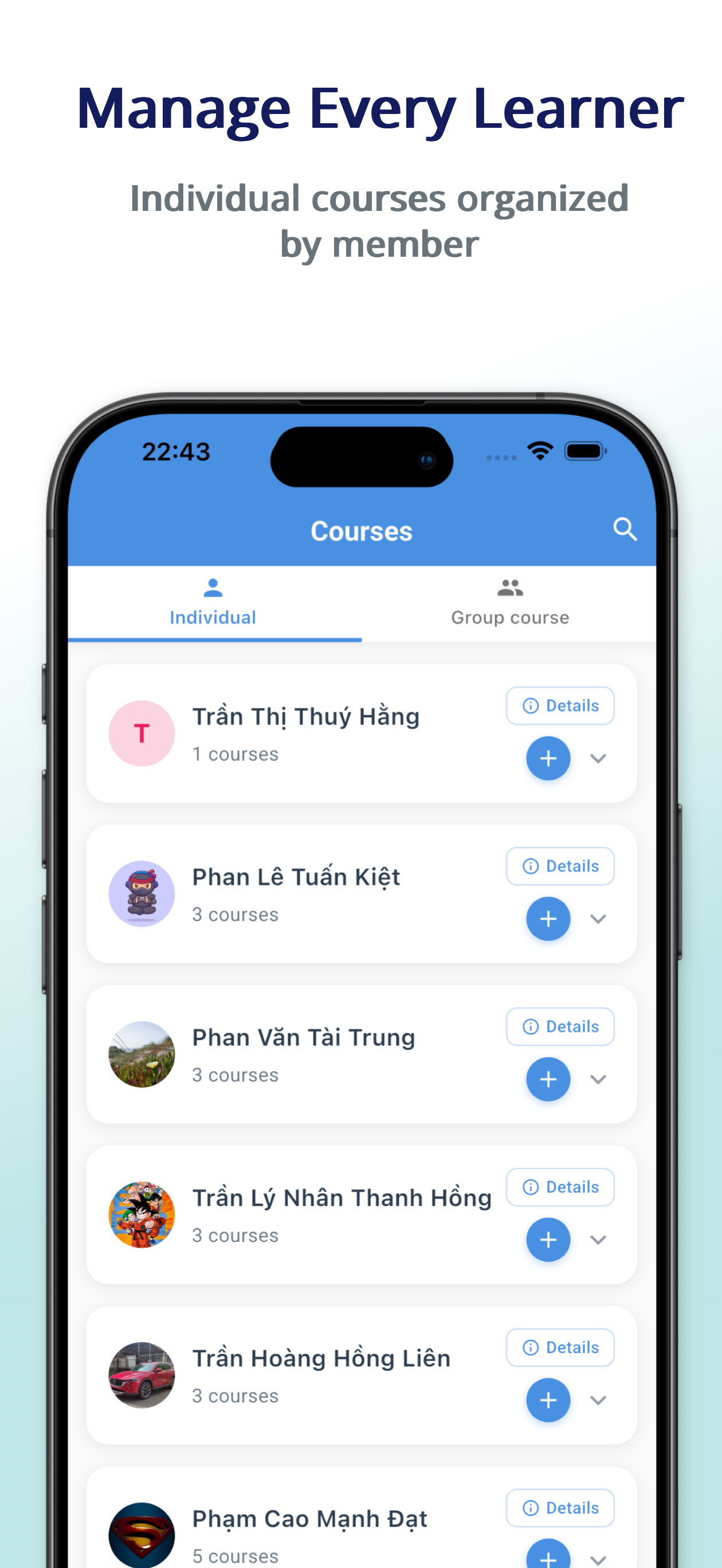 Class Schedule Management - Screenshot 3