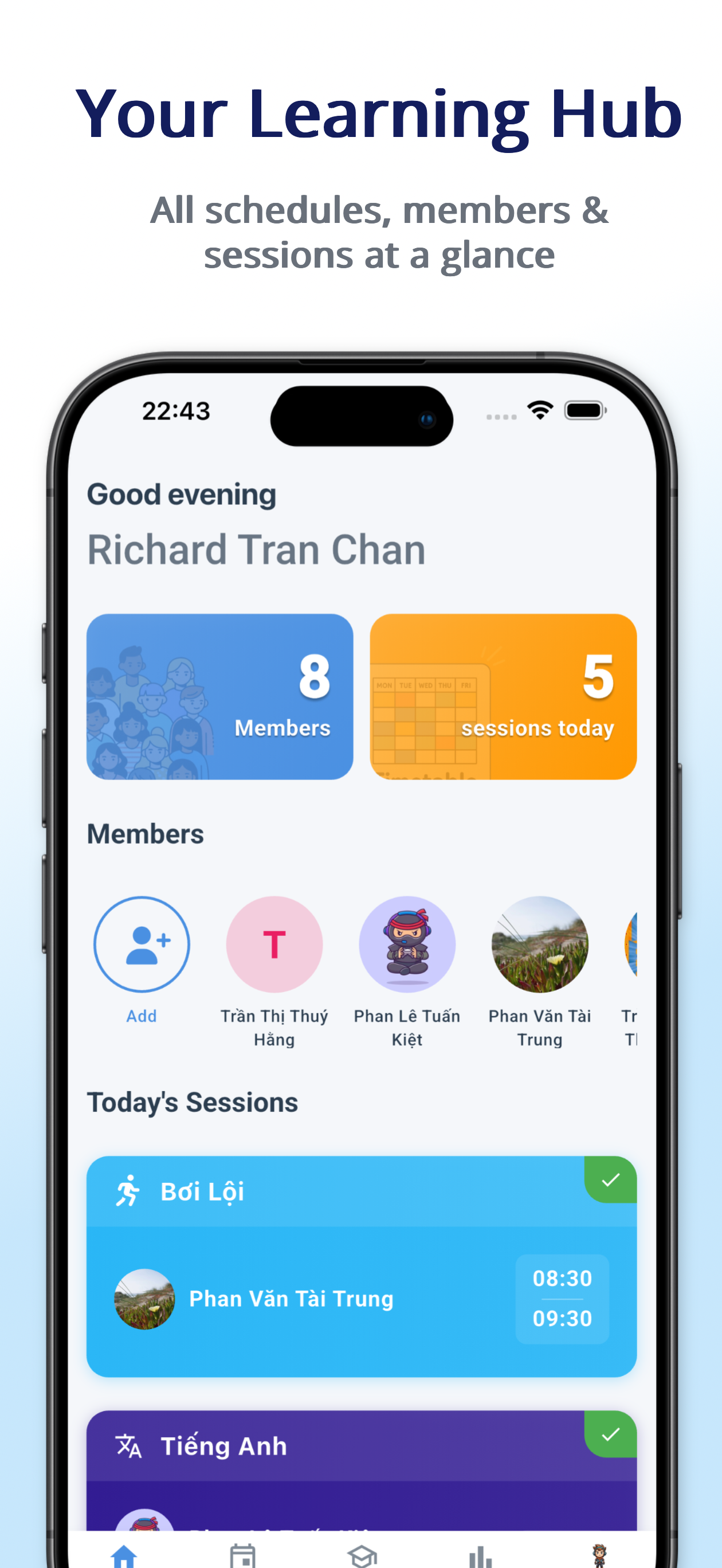Class Schedule Management - Screenshot 1