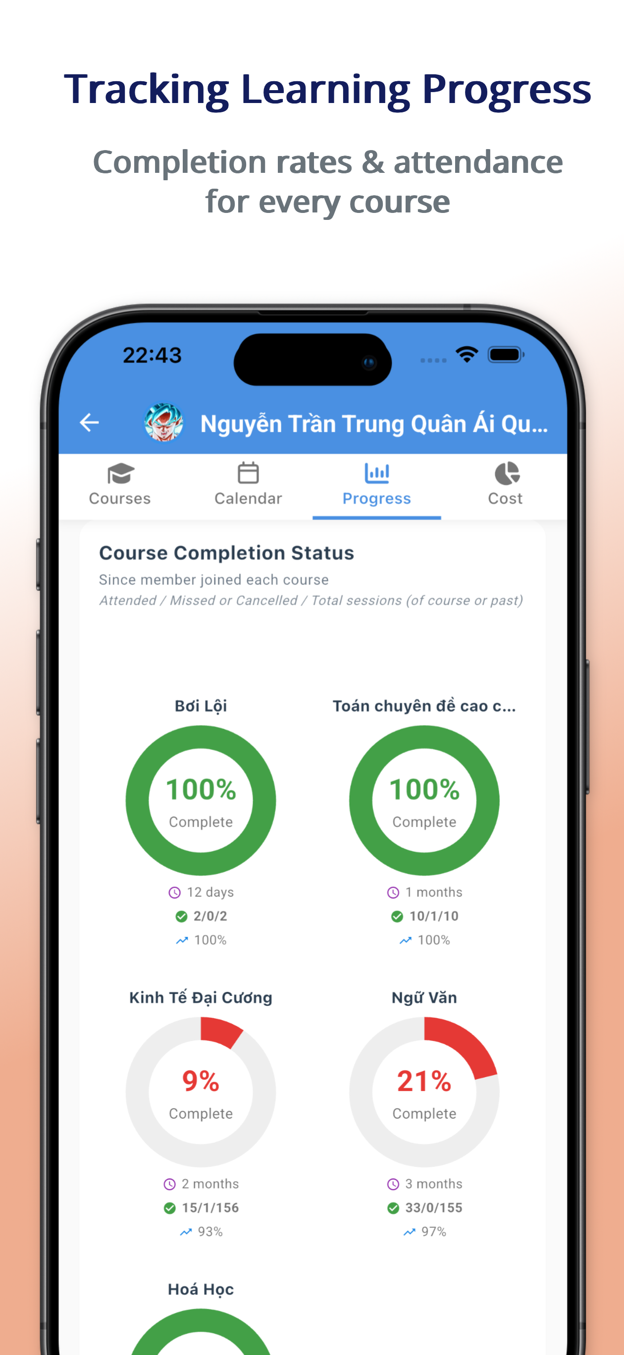 Class Schedule Management - Screenshot 5